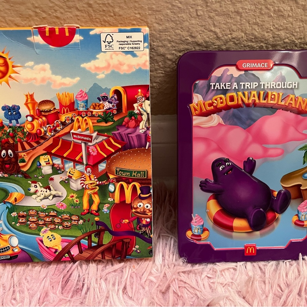 McDonald's Tin Collectible Grimace